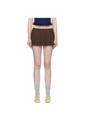 Sandy Liang Brown Bunny Skort