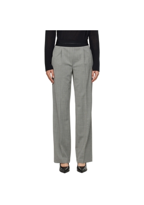 Helmut Lang Black & White Pull-On Trousers