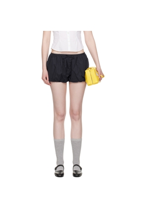 Sandy Liang Navy Kayo Shorts