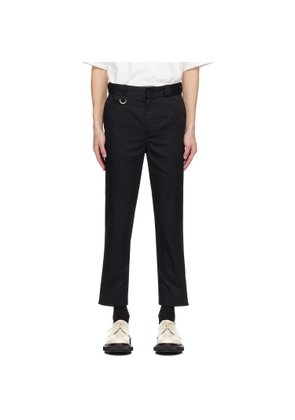 the Shepherd UNDERCOVER Black Appliqué Trousers