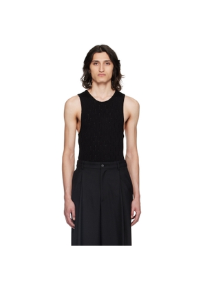 Lardini Black Laddering Vest