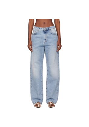 Róhe Blue Baggy Fit Jeans