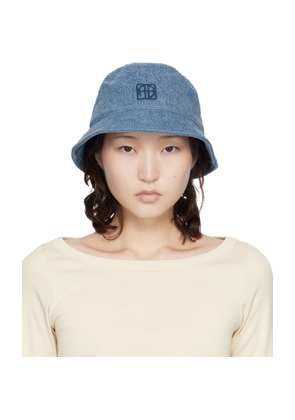 ANINE BING Blue Nicks Bucket Hat