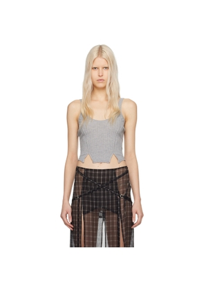KNWLS Gray Stray Tank Top