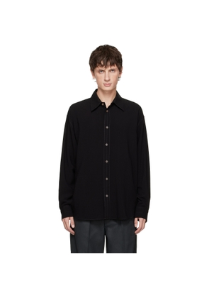 LEMAIRE Black Relaxed Shirt