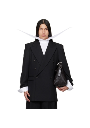 EGONlab Black Oversized Tailored Blazer