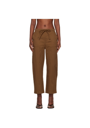 rag & bone Tan Jolie Carpenter Lounge Pants