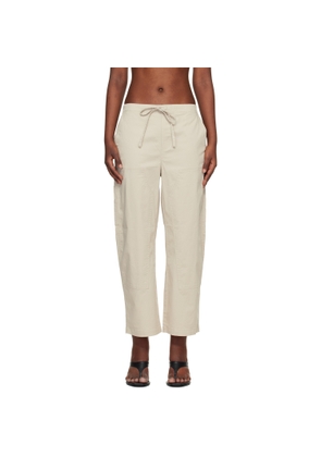 rag & bone Off-White Jolie Carpenter Lounge Pants
