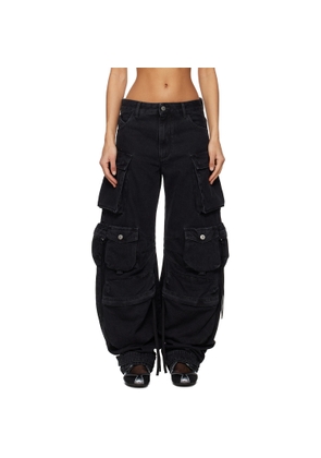 The Attico Black Fern Jeans