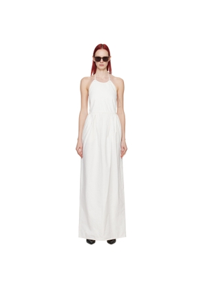 Max Mara White Europa Maxi Dress