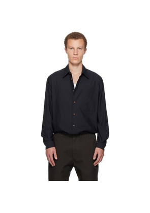 LEMAIRE Black Regular Shirt