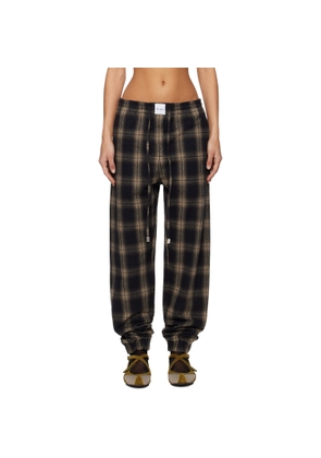 The Attico Brown Long Trousers
