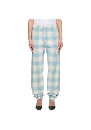 The Attico Blue Long Trousers