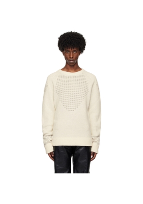 GmbH Off-White Raed Biker Sweater