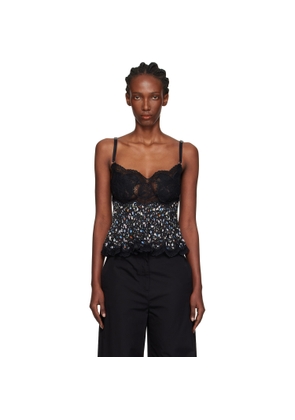 Rabanne Black Lace Camisole