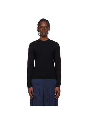 Hugo Black Regular-Fit Crew Neckline Sweater