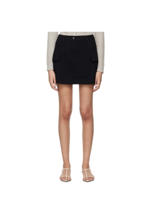 Holzweiler Black Gorti Miniskirt
