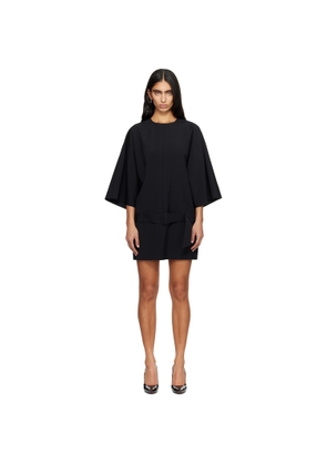 MM6 Maison Margiela Black Belted Minidress