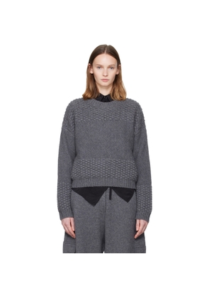 LISA YANG Gray Signe Sweater