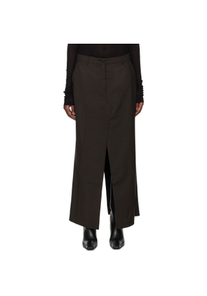 Holzweiler Brown Kiko Maxi Skirt