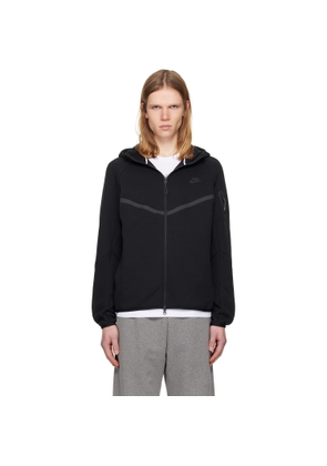 Nike Black Nike Tech Fleece Windrunner Full-Zip Hoodie