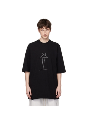 Rick Owens DRKSHDW Black Temple Jumbo S/S T-shirt