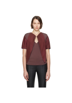 ECCO.kollektive Burgundy Kiko Kostadinov Edition Eero Top