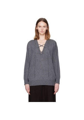 LISA YANG Gray Erna Sweater