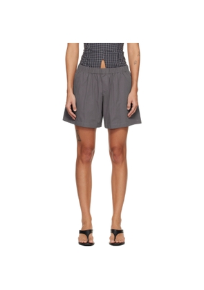 Belle Anna Gray Boxer Shorts