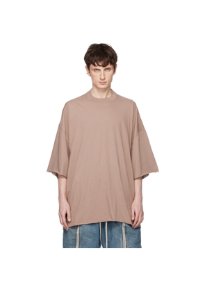 Rick Owens DRKSHDW Taupe Temple Tommy T-shirt
