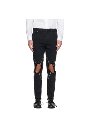 UNDERCOVER Black UC1E4515-2 Jeans