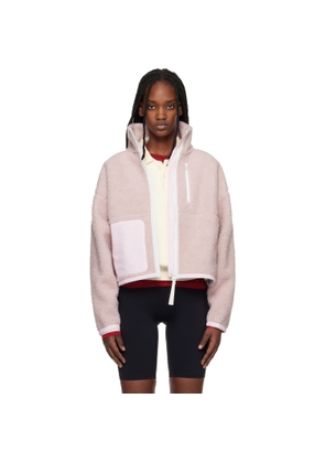Canada Goose Pink 'White Label' Simcoe Zip Up Fleece Jacket