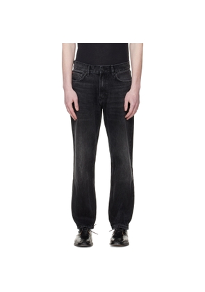 Hugo Black Regular-Fit Vintage-Wash Jeans