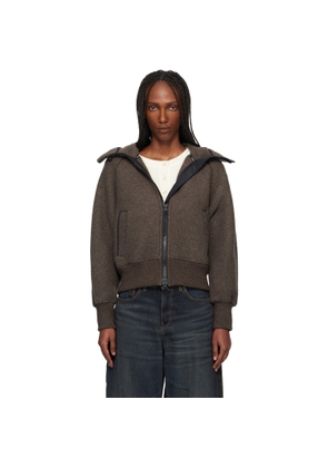 Canada Goose Brown 'Black Label' Chilliwack Bomber Jacket