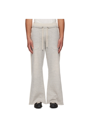 R13 Gray Side Insert Sweatpants