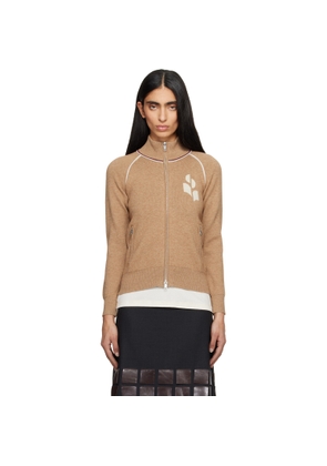 Isabel Marant Etoile Tan Lanya Cardigan Jacket