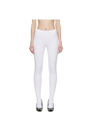 VETEMENTS White Push-Up Tights