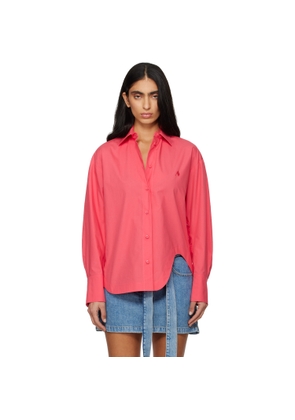 The Attico Pink Eliza Shirt