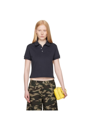 Sandy Liang Navy Louise Polo