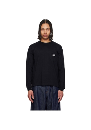 Comme des Garçons Homme Black Pocket LS T-shirt