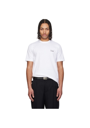 Comme des Garçons Homme White Logo T-shirt