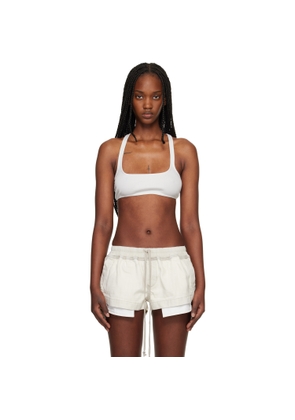 Rick Owens DRKSHDW White Temple Unhorny Top