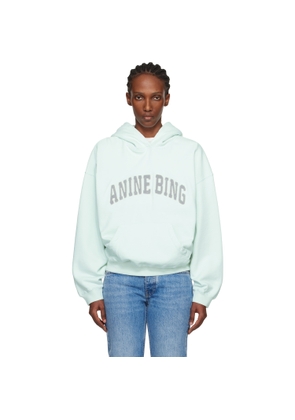ANINE BING Green Harvey Hoodie