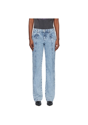Isabel Marant Etoile Blue Jaylis Jeans