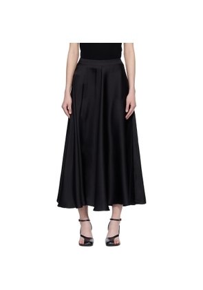 ANINE BING Black Christina Midi Skirt