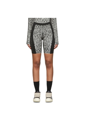 44 Label Group Black & Grey Teeth Cycling Shorts