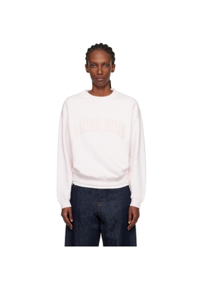 ANINE BING Pink Spencer 'Anine Bing' Sweatshirt