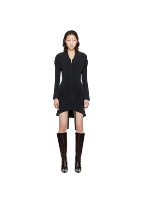 KNWLS Black Leia Minidress