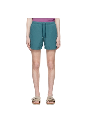 ASPESI Blue Polyester Swim Shorts