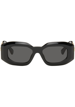 Versace Black Maxi Medusa Biggie Sunglasses